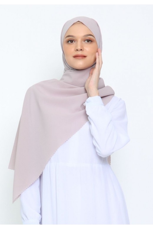 Pasmina Instan Diamond  Lasercut Silver